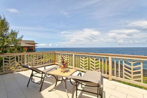 Terrace/patio - Paradise Ocean View, 2Br/2Ba (Keaau)