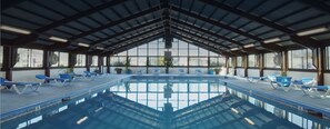 Indoor pool, a heated pool