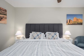 2 habitaciones, tabla de planchar con plancha y wifi gratis 