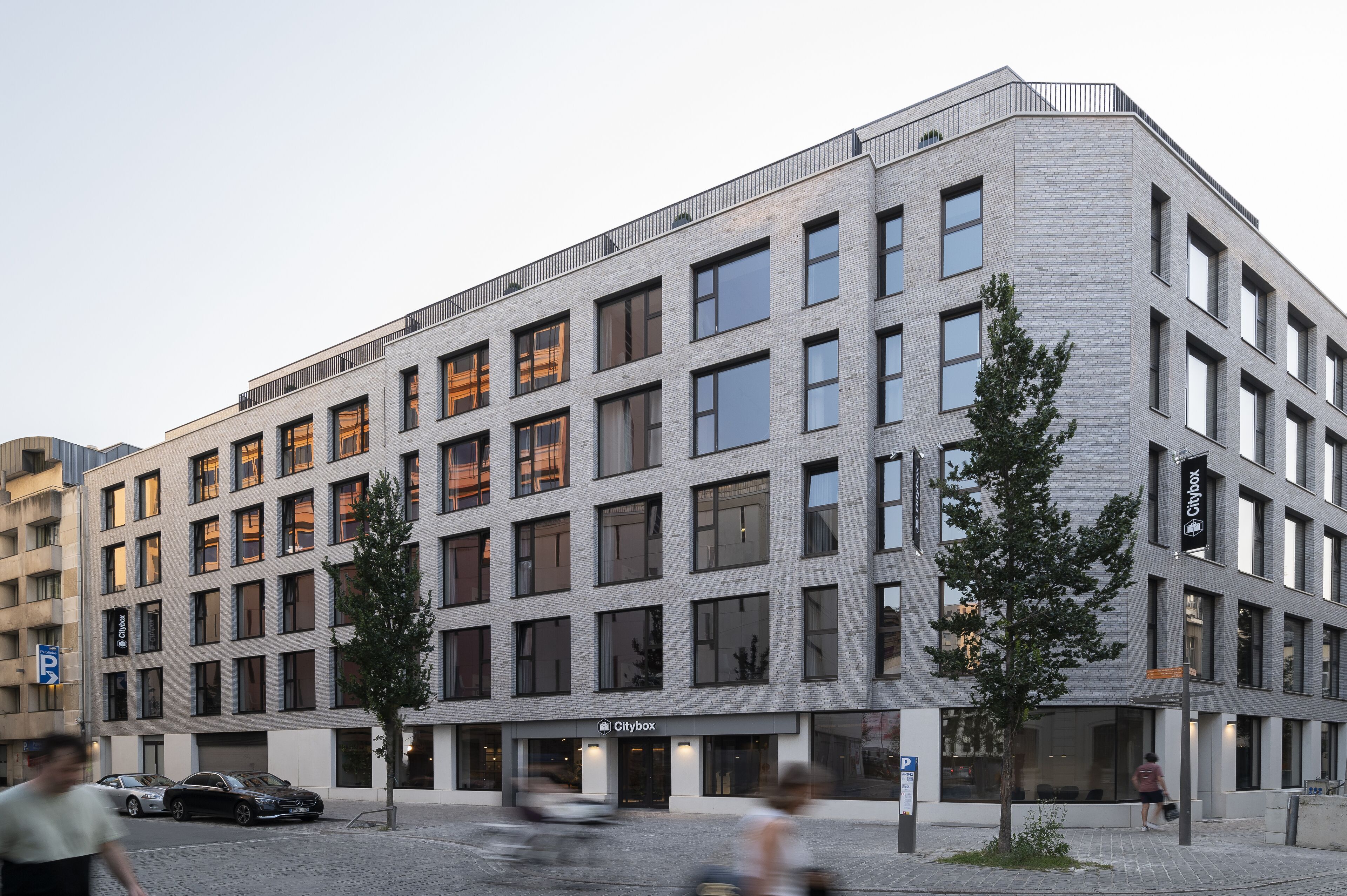 Voorkant van accommodatie