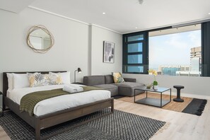 1 soverom, strykejern/-brett, wi-fi og sengetøy