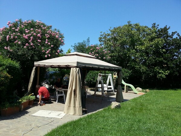 Overnattingsstedets uteområder