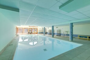 Una piscina riscaldata