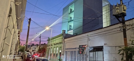 Fachada de la propiedad