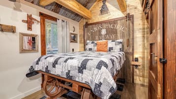 1 soverom, strykejern/-brett, wi-fi (inkludert) og sengetøy