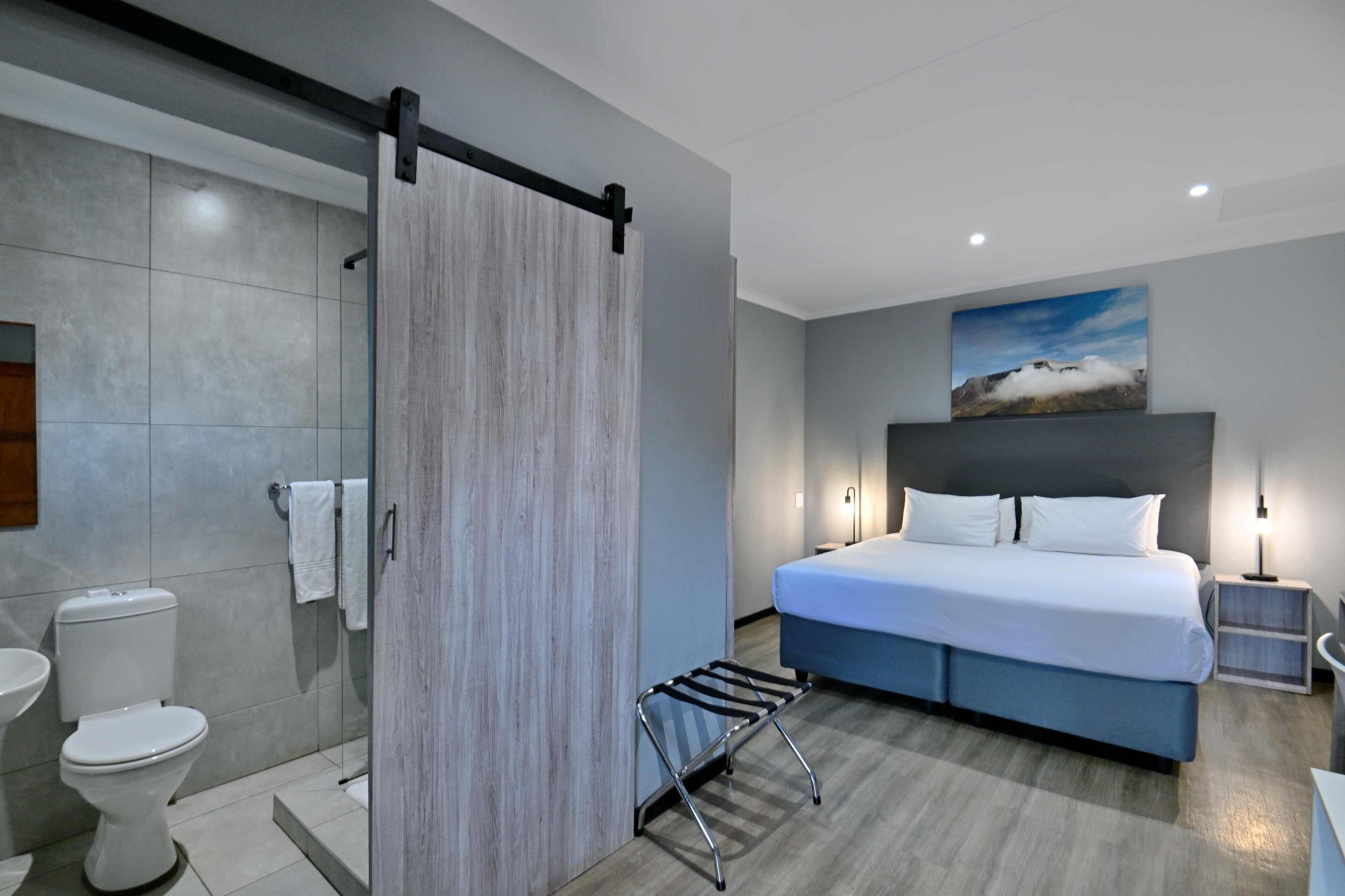 Premium bedding, desk, free WiFi, bed sheets