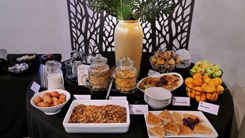 Daily continental breakfast for a fee