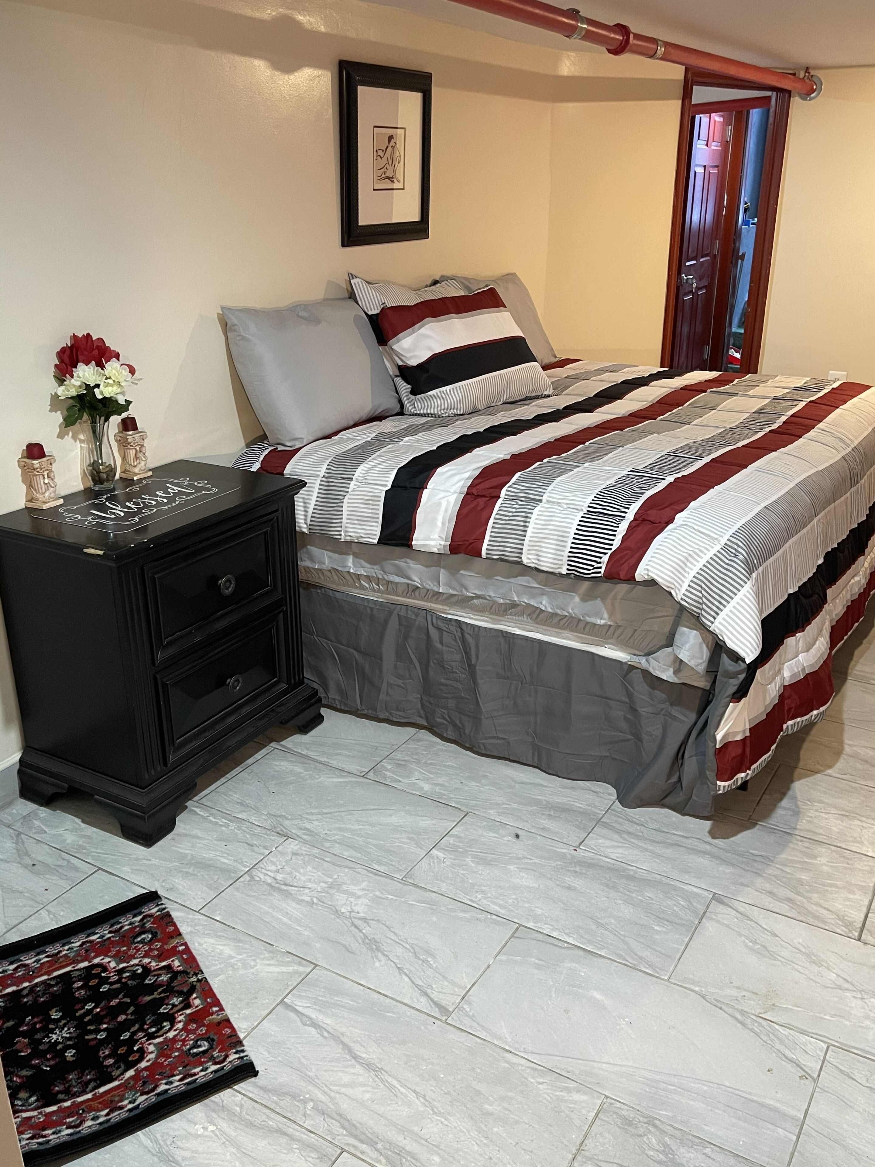 1 bedroom, desk, iron/ironing board, free WiFi