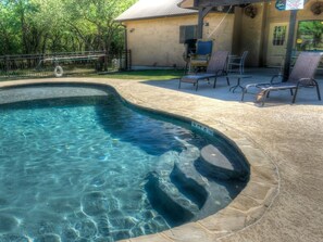 Pool - River Time @ Frio River Vacation Rentals (Concan)