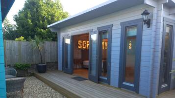 Deluxe Chalet, Private Bathroom, Courtyard View (Scrummy Cabin) | Exterior