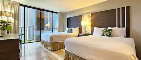 1 室のベッドルーム、デスク、アイロン / アイロン台、WiFi (無料)