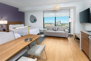 Studio, Multiple Beds | In-room safe, individually decorated, individually furnished, desk - Element by Marriott Atlanta Midtown (Atlanta)