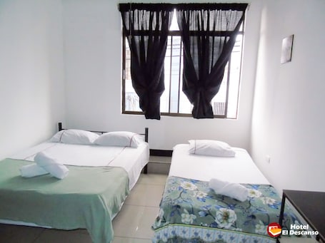Wifi gratis y ropa de cama