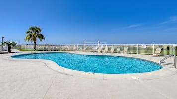 Indoor pool, a heated pool