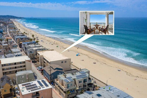 Mission Beach Sunset • Oceanfront w/ Patio & BBQ