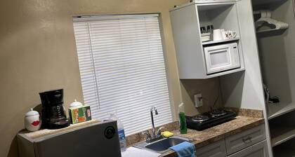 studio in a beautiful sun set