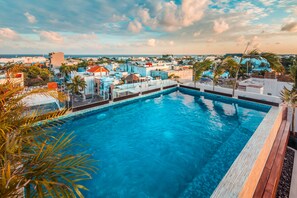 Alberca al aire libre 