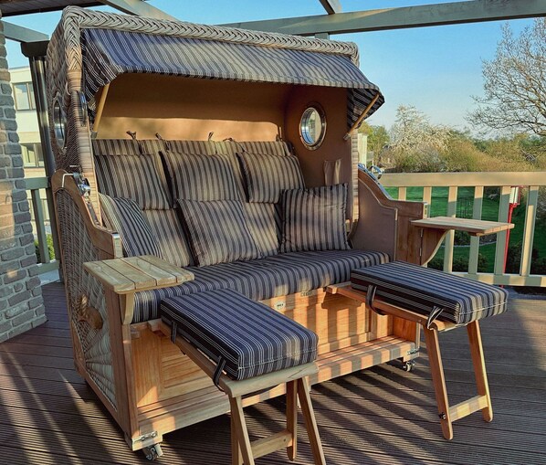 Terrace/patio - Ferienwohnung Kuhlmann (Gelting)