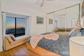 3 bedrooms, iron/ironing board, travel cot, WiFi