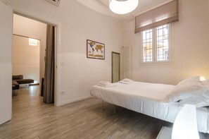 1 bedroom, iron/ironing board, bed sheets