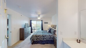 2 bedrooms, travel crib, free WiFi, bed sheets