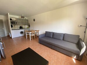 TV - 2-room apt in Les Issambres, pool, tennis, secure parking (Les Issambres)