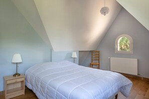 4 slaapkamers, een strijkplank/strijkijzer, gratis wifi