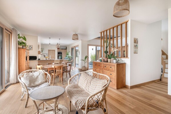 Living area - Bright house with large terrace in La Roche-Bernard (La Roche-Bernard)