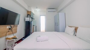 Kamar | Setrika/meja setrika, Wi-Fi gratis, dan seprai linen