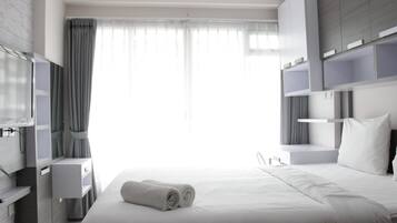 Quarto | Wi-Fi de cortesia, roupa de cama