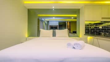 Wifi gratis y ropa de cama