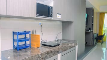 客房 | 私人厨房 | 冰箱、炉灶、厨具/餐具