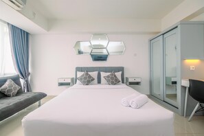 Quarto | Wi-Fi de cortesia, roupa de cama