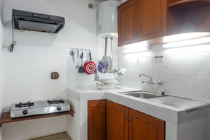 Chambre | Cuisine privée | Réfrigérateur, surface de cuisson, lave-vaisselle