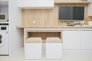 Living area - 1BR Modern and Spacious at Skandinavia Apartment (Tangerang)