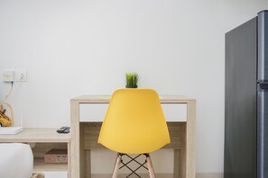 Room | Room amenity - Comfort and Minimalist Studio Apartment at Springwood Residence (Tangerang)