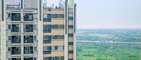 Utsikt fra overnattingsstedet