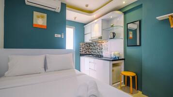 Huone | Ilmainen Wi-Fi, vuodevaatteet