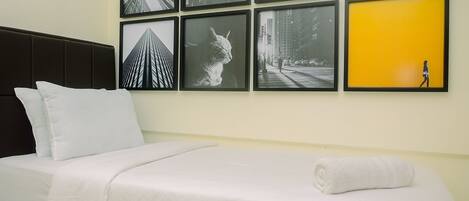 Rom | 2 soverom, wi-fi (inkludert) og sengetøy