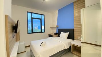 Wifi gratis y ropa de cama