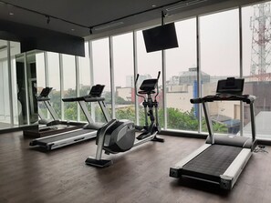 Gym - Comfortable 2BR Apartment at Bintaro Plaza Residence (South Tangerang)