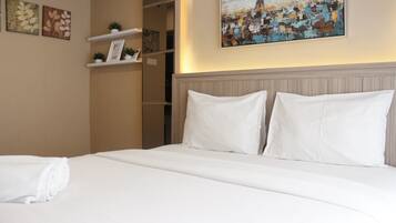 Zimmer | Kostenloses WLAN, Bettwäsche