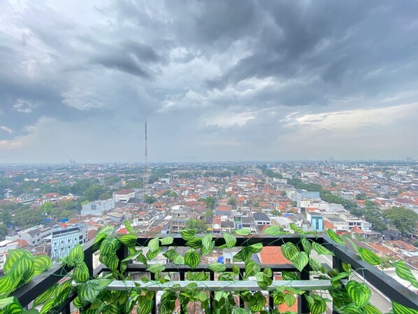 View from property - Trendy & Stylish 2BR at Grand Asia Afrika Apartment (Bandung)