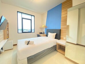 Room | Interior - Comfortable Studio Semi Apartment at The Lodge Paskal near BINUS University (Bandung)