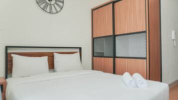 Quarto | Escrivaninha, Wi-Fi de cortesia, roupa de cama