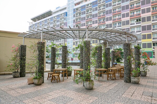 Exterior - Homey and Cozy Living Studio at Margonda Residence 2 Apartment (Depok)