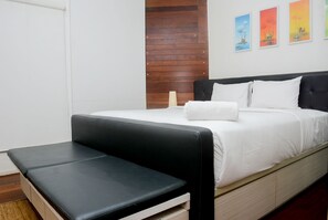 Room | 1 bedroom, free WiFi, bed sheets - Comfy and Simply 1BR Tamansari Semanggi Apartment (Jakarta)