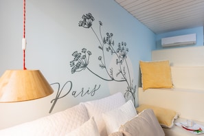 Studio One | Individually decorated, individually furnished, bed sheets
