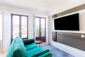 Apartment, 1 Bedroom | Living area