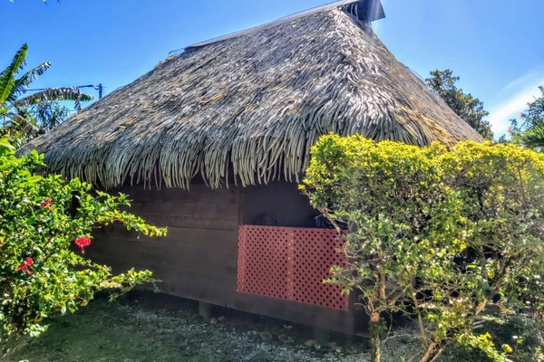 The bungalow with private bathroom